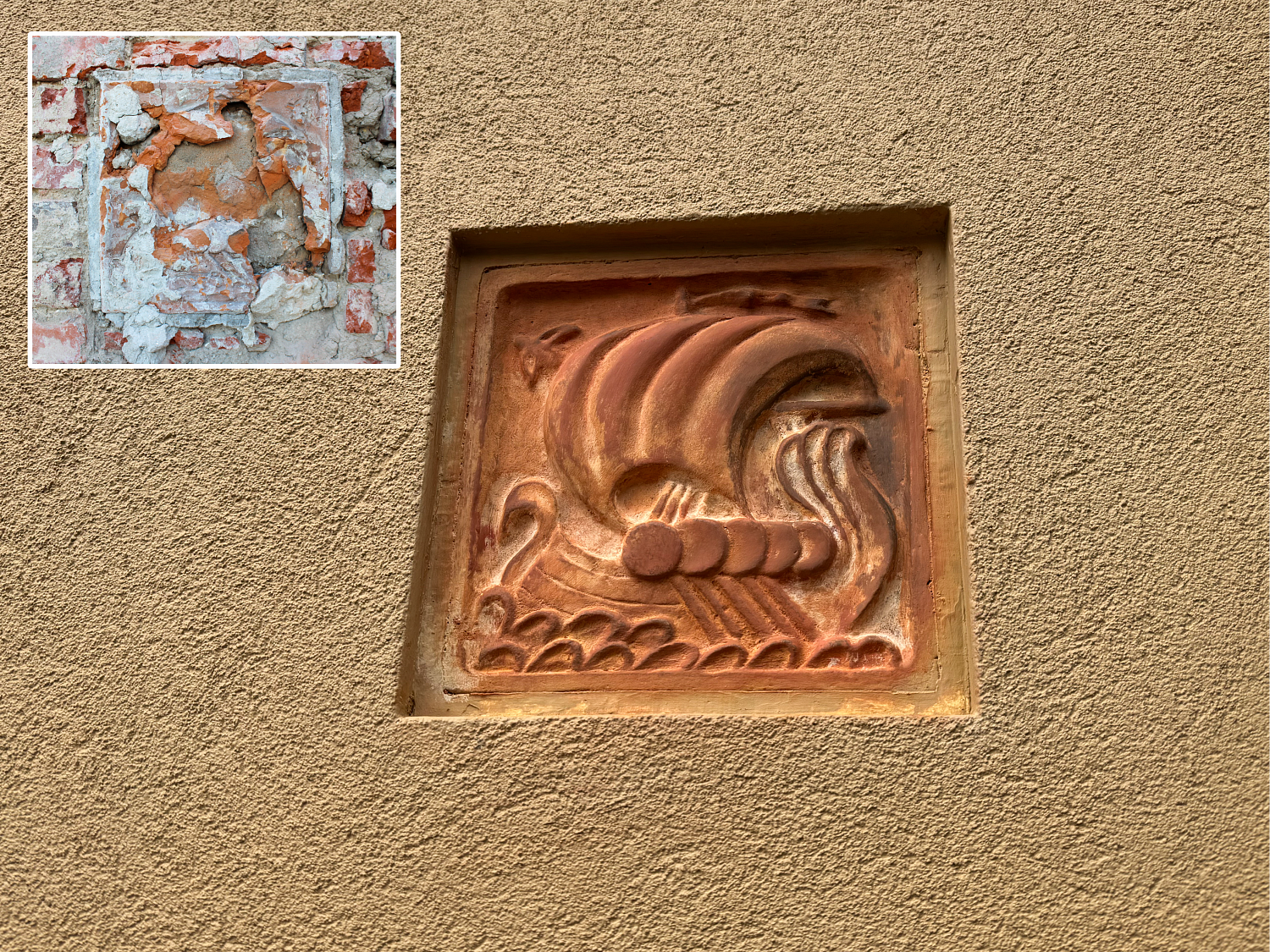 Возвращение символов на фасад исторического дома